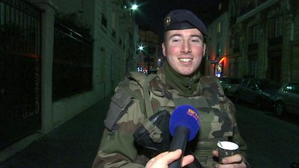 Les militaires cajolés par les riverains: "ça fait plaisir"