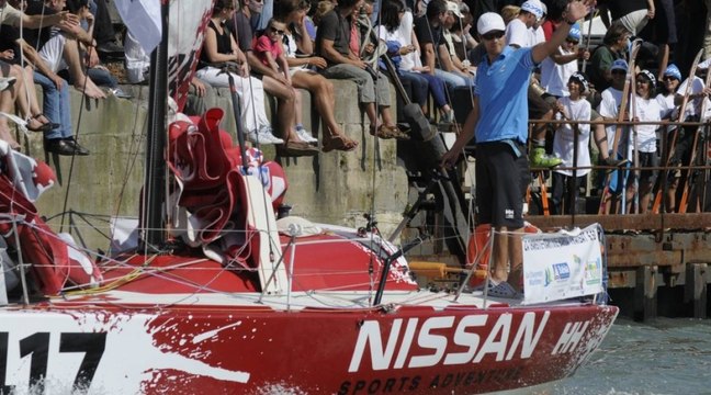 Aurélien Ducroz - 1ère étape Transat 6.50