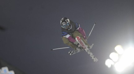 Anaïs Caradeux en bronze à Tignes