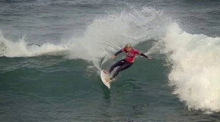 Скачать видео: Rip Curl Pro Bells Beach - 2ème tour femmes