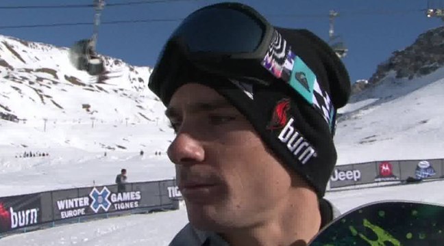Mathieu Crepel a goûté au Slopestyle de Tignes