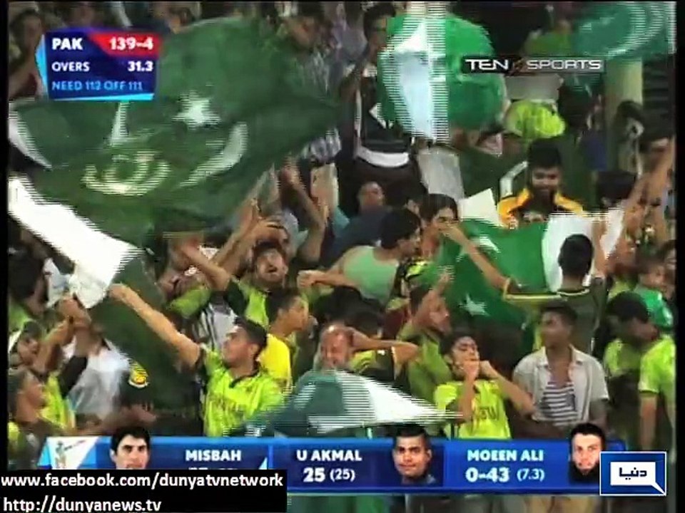 Dunya news- Pakistani players on Pak India match