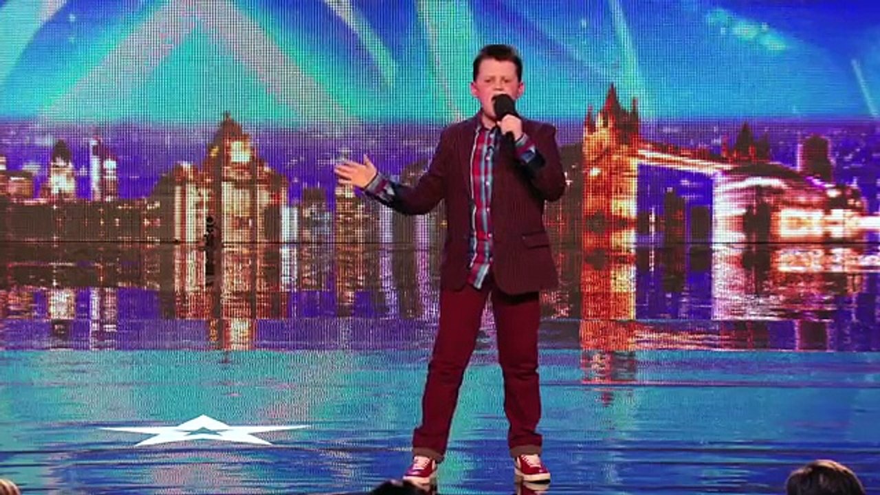 12 year old Ellis Chick sings You Make Me Feel So Young Britains Got Talent 2014