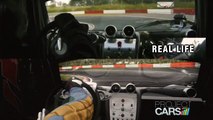 Project CARS vs Real Life - Pagani Zonda R @ Nurburgring