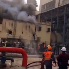 حريق محطة الزور اليوم