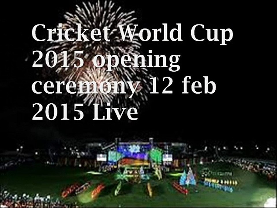Cricket World Cup live stream