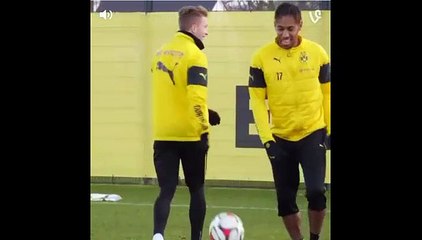 Pierre Aubameyang Fantastic Skill Training Borussia Dortmund