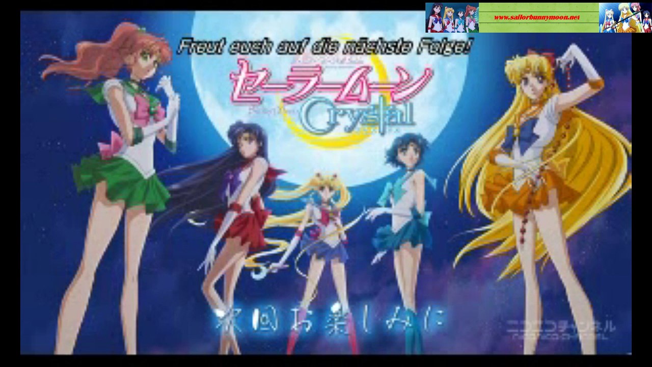 Sailor Moon Crystal PREVIEW Act 6-13 Germany Sub