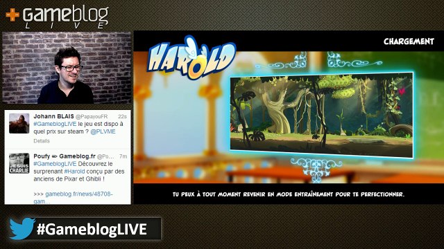 REPLAY. #GameblogLIVE : découvrez le surprenant Harold avec Plume