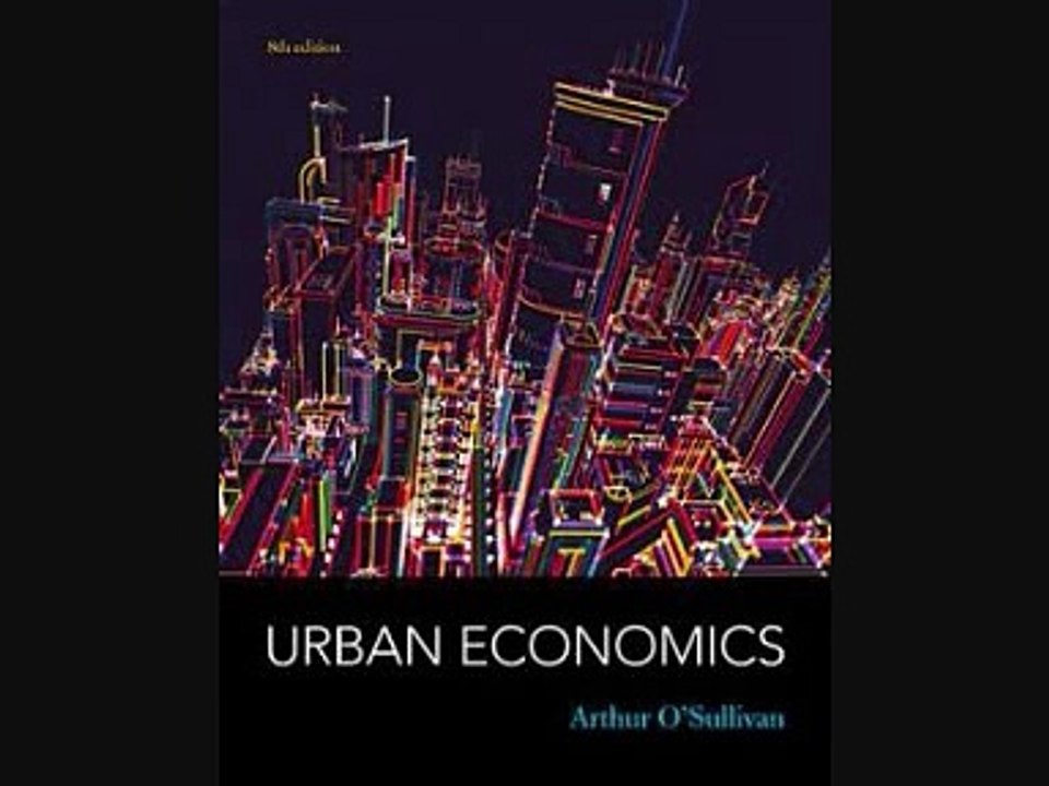 Download Urban Economics 8th Edition, Arthur O�Sullivan PDF eBook