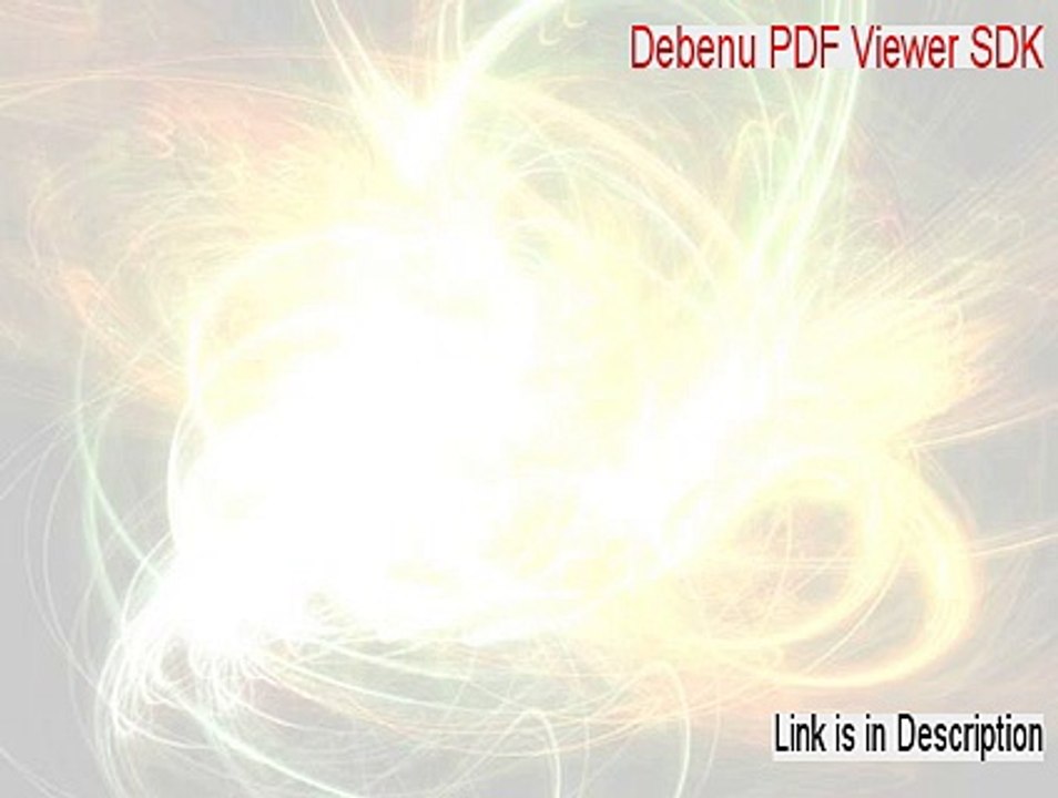 Debenu PDF Viewer SDK Key Gen [Download Now 2015]