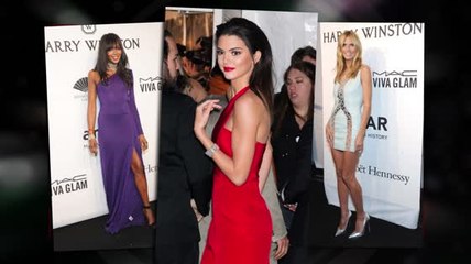 Kendall Jenner Wins The Supermodel Showdown On The amfAR Red Carpet