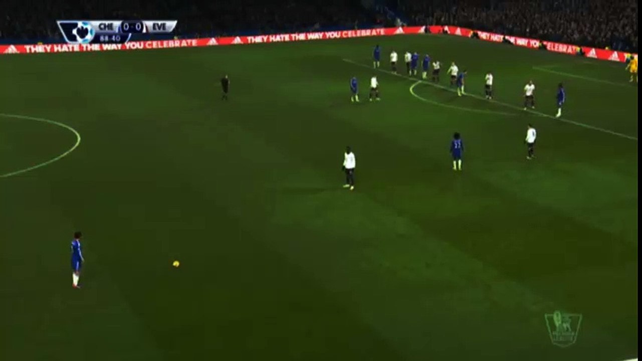 Willian goal vs Everton 2015Chelsea v Everton 1-0 Highlights