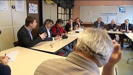 Pierre Laurent - Rencontre avec les salariés en lutte à Chapelle Darblay