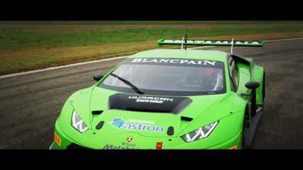 La Lamborghini Huracan GT3 entre en piste