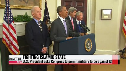 Obama asks Congress to authorize military campaign against IS