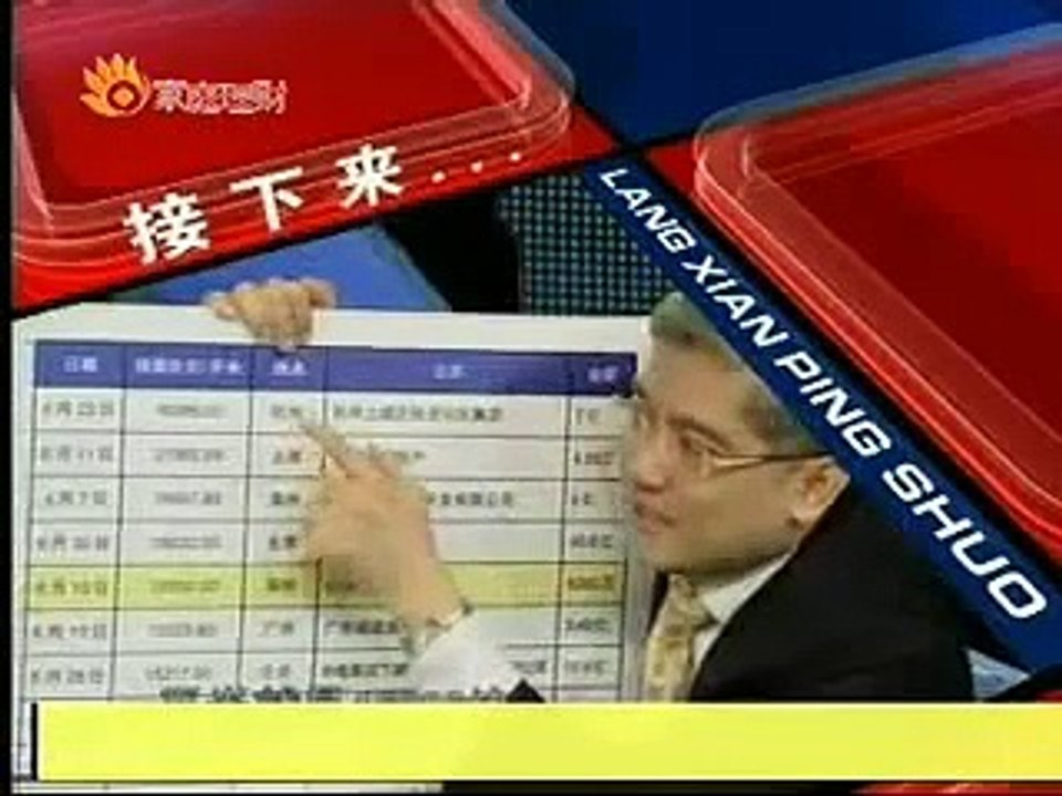 郎咸平说83-谁导演了地王时代？