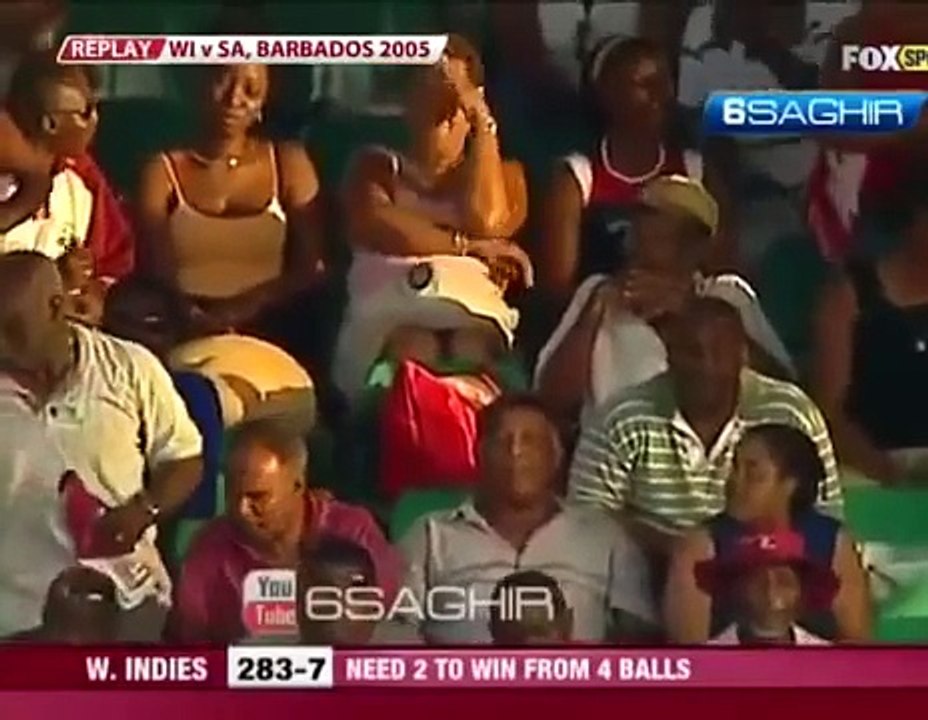 best win of a cricket match ever in the final over