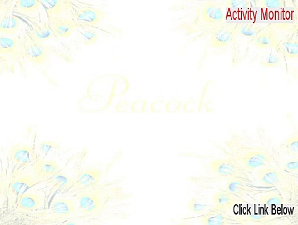 Activity Monitor Cracked (Legit Download 2015)