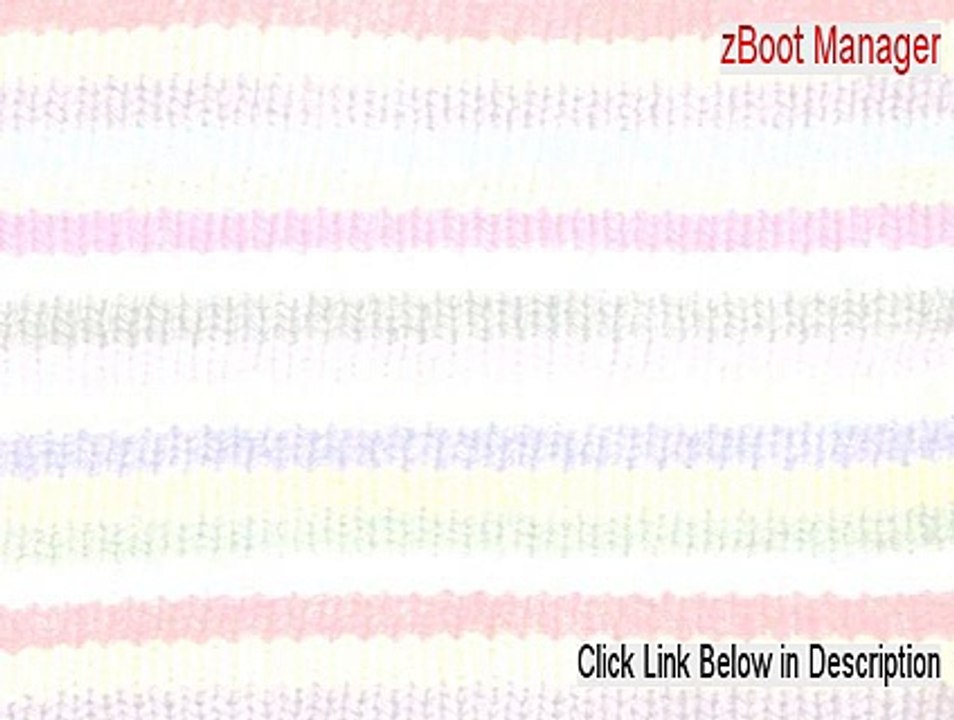 zBoot Manager Full Download (Instant Download)