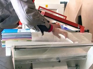 Combined L Bar Shrink Wrap Unit Italian Collaboration