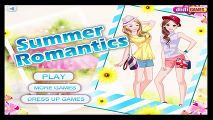 Dress Up Games - Summer Romantics Dress Up Game
