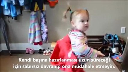 ÇOCUKLARIMIZA KENDİ İŞLERİNİ KENDİLERİNİN YAPMASINA FIRSAT VERELİM