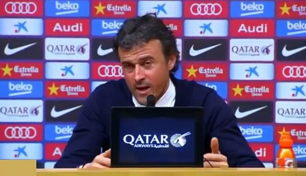 Luis Enrique DT FC Barcelona se venga de Periodista: Ya te quería machacar
