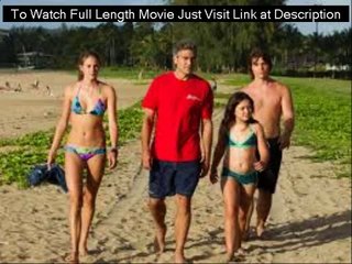 |Watch| The Descendants FULL MOVIE STREAMING