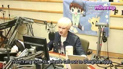 [ENG SUB] SUKIRA - Eunhyuk's call out to Donghae