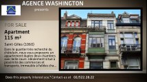 For Sale - Apartment - Saint-Gilles (1060) - 115m²