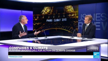 Climate change: 'Business as usual is dead' says Philippe Joubert, chair of the Prince of Wales's Corporate Leaders Group