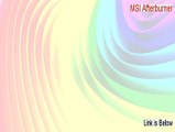 MSI Afterburner Full Download [Legit Download]