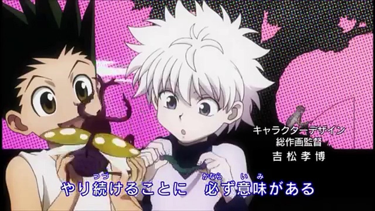 Hunter x hunter (2011) OP 5 (Chimera Ants Gokei)