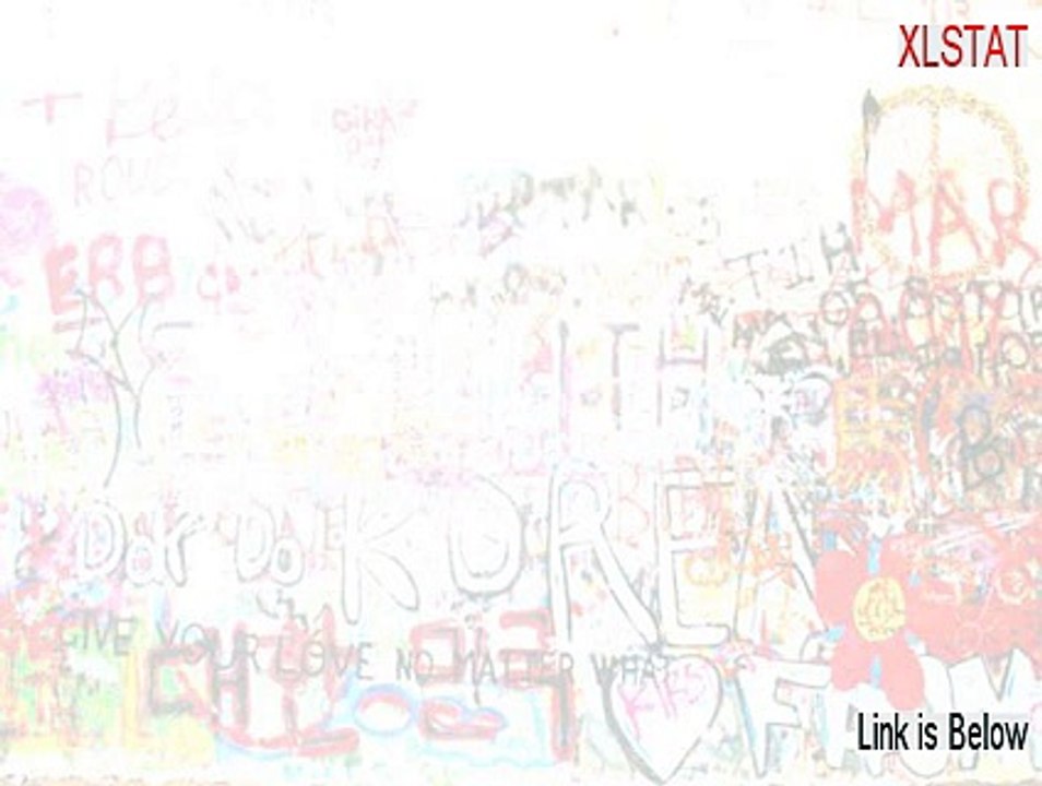 XLSTAT Crack (Risk Free Download)