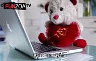 Very Funny Facebook tu_online_hai_main_bhi_online_hun-funny_teddy_song_for_fb_friends_hi_61952