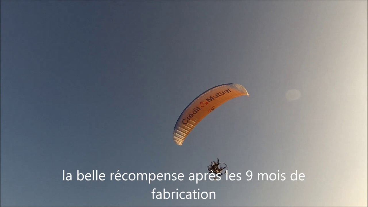 9 essais de mon chariot.biplace fait maison