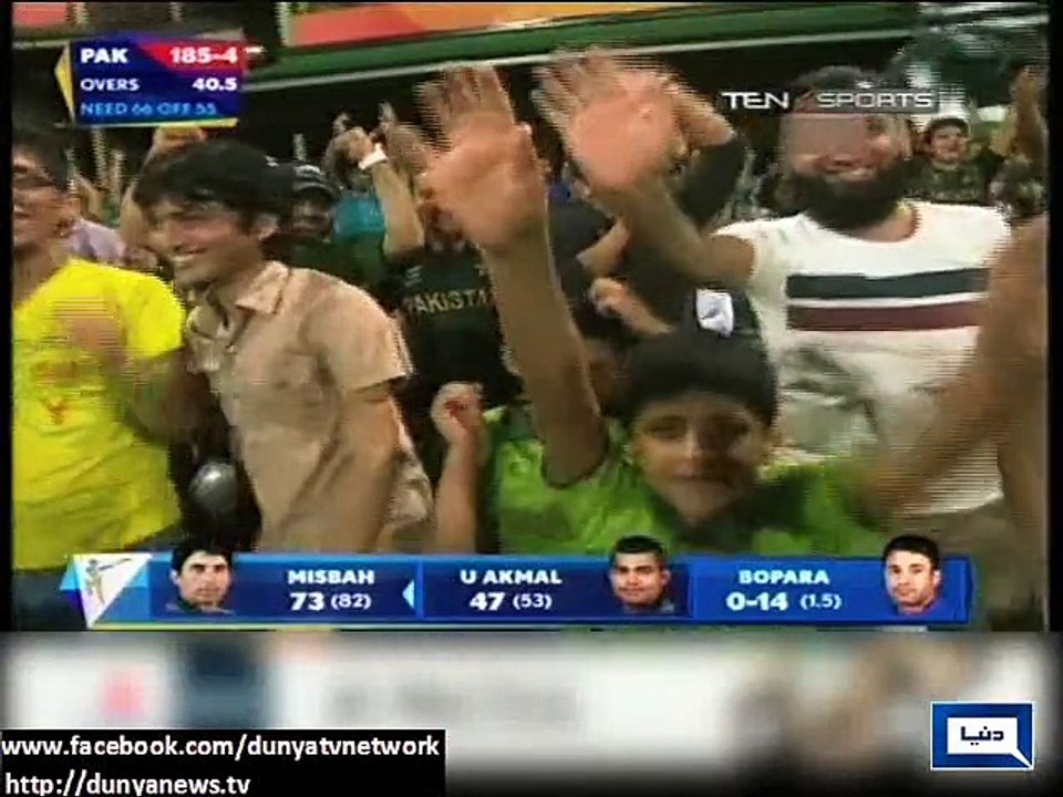 Misbabh, Umar guide Pakistan towards victory
