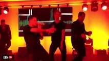 Cristiano Ronaldo dancing/singing with Kevin Roldan, in his 30th birthday party