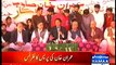 Imran Khan Press Conference In Shikarpur after condolence with the affectees of Shikarpur Blast (February 12, 2015)