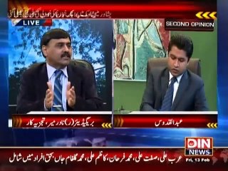 Second Opinion (Peshawar Hamla ... Security Adaro Ki Kargardgi Per Sawalia Nishan) 13 February 2015