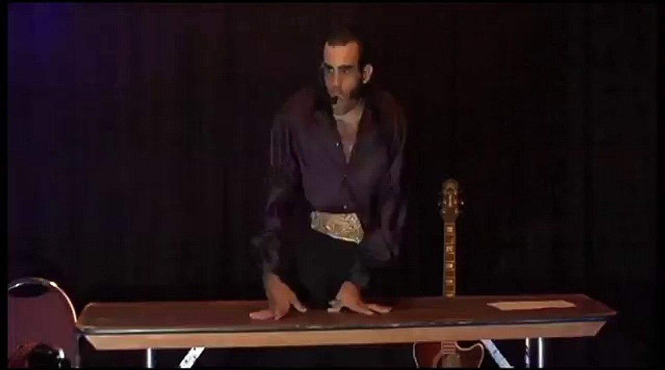 Danny Frasier aka Little Elvis sings Lawdy Miss Clawdy at Elvis Day in Sheffield