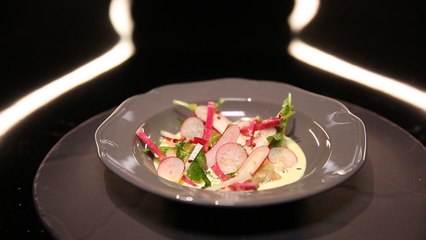 Déclinaison de radis et de haddock par Nicolas Brousse (#DPDC)