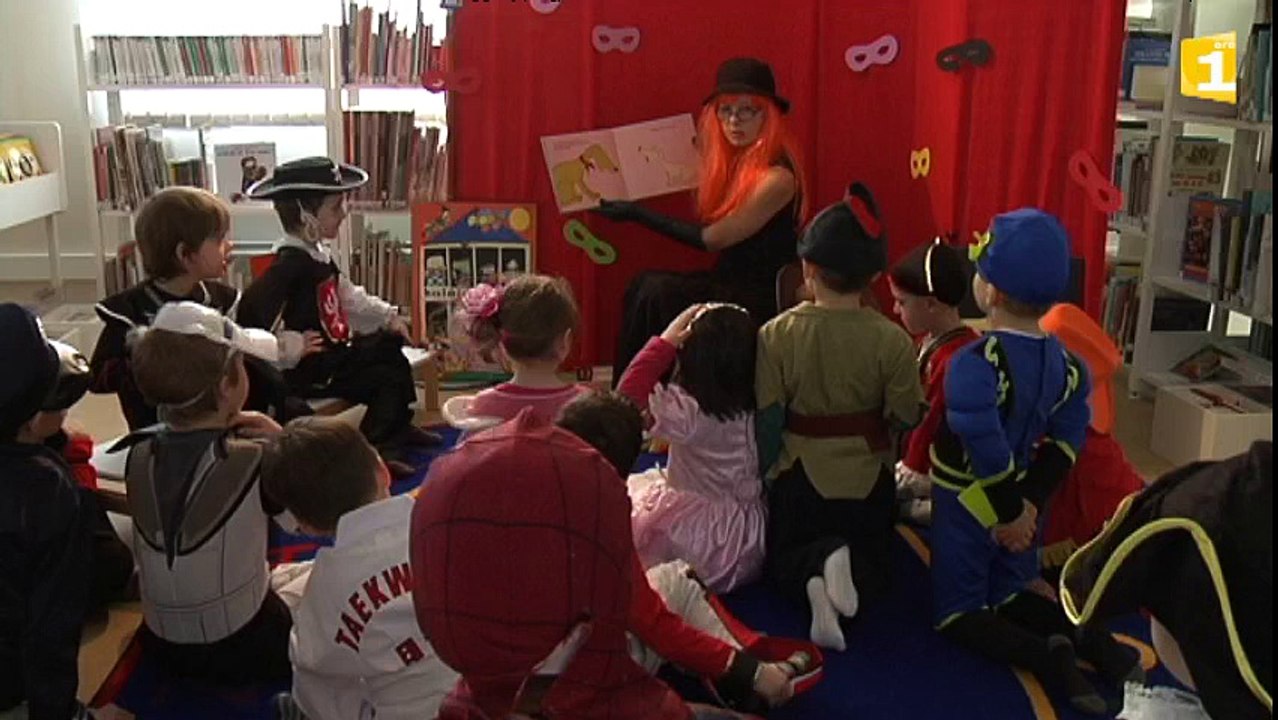 Des histoires carnavalesques à la bibliothèque municipale