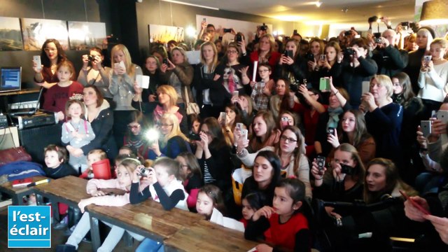 M. Pokora rencontre les auditeurs de Champagne Fm à Troyes