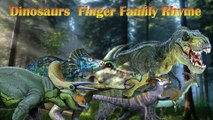 Finger Family  Dinosaur Family Nursery Rhyme | Funny Finger Family Songs For Children