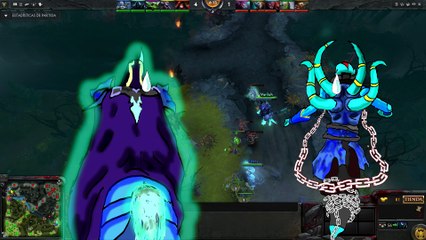 Dota 2 Lich and Abaddon in : Great ultimates -_-
