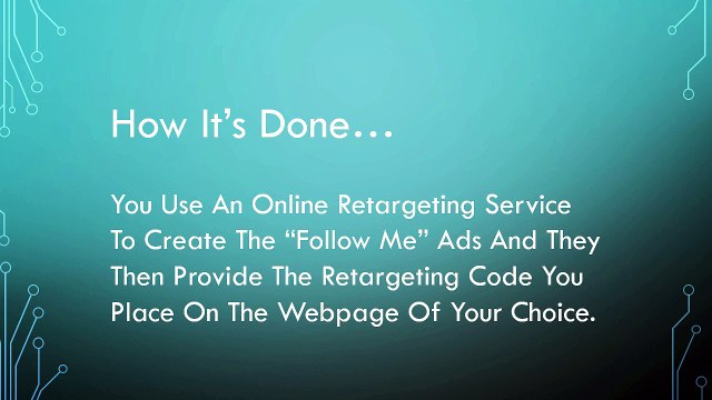 Retargeting Ads | Search Retargeting
