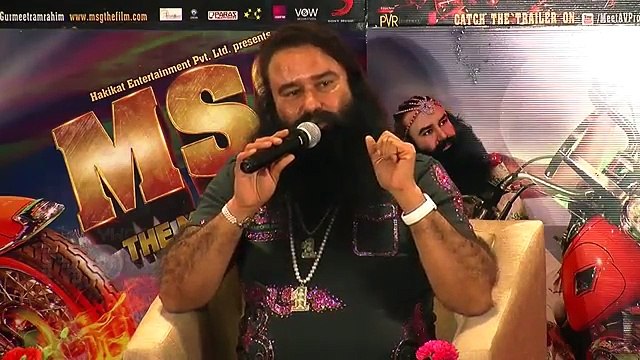 MSG The Messenger Press Conference Part 2 Saint Gurmeet Ram Rahim Singh Insan