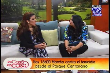 De Casa En Casa - Marcha en contra del Femicidio (Parte 1)